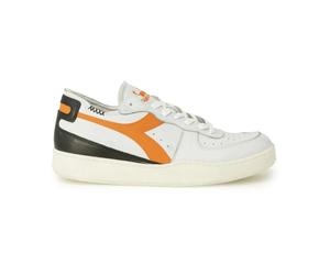 Diadora - Baskets Sportives en Cuir - Homme - Chaussures - Blanc - Taille: 40 EU