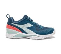 Diadora Blushield Torneo 2 Chaussures Toutes Surfaces Femmes-Bleu Petrol, Mint