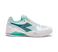 Diadora Blushield Torneo 3 Chaussure terre battue Hommes-blanc, bleu petrol 45.5