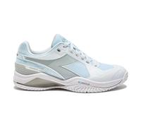 Diadora Blushield Torneo 3 Chaussures toutes surfaces Femmes - blanc, argent