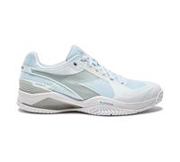 Diadora Blushield Torneo 3 Chaussures toutes surfaces Hommes - blanc, bleu clair 48