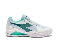 Diadora Blushield Torneo 3 Chaussures toutes surfaces Hommes-blanc, bleu petrol