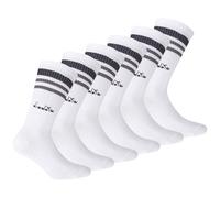 Diadora Chaussettes de sport gris / blanc, Taille 39-42
