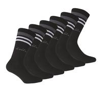 Diadora Chaussettes de sport gris / noir / blanc, Taille 43-46