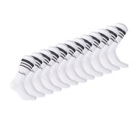 Diadora Chaussettes De Tennis Unisex - Pack De 12, Logo, Rayures