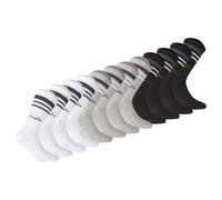 Diadora Chaussettes De Tennis Unisex - Pack De 12, Logo, Rayures