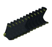 Diadora Chaussettes vert / noir, Taille 39-42