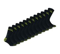 Diadora Chaussettes vert / noir, Taille 43-46