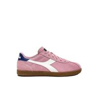 Diadora Chaussure Basse Baskets Casual Modèle Tokyo 181247 Tige en Cuir Suède Premium, Semelle en Caoutchouc, Chaussures Unisexe, rose, 37 EU
