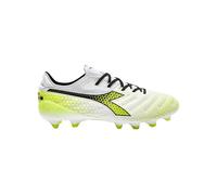 Diadora Chaussures de football Brasil Elite Tech GR FG FC5702 Blanc/noir/jaune Taille 43