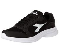 Diadora Chaussures de Gymnastique Robin 4 pour Homme, Noir Blanc C7406, 41 EU