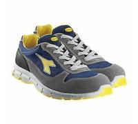 Diadora Chaussures de Sécurité Basses SP1 Run Textile Faible Gris-Bleu N.45