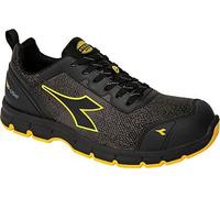 Diadora Chaussures de sécurité Run Atom Evo Low S3S SC FO SR ESD, C2763 Gris Acier Noir, 41 EU