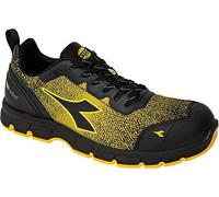 Chaussures de sécurité noires et jaunes RUN ATOM EVO LOW S3S SC FO SR ESD - Diadora - 182047C4133 41