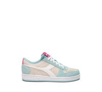 DIADORA Chaussures Magic Basket Low Suede Wn 179014 Chaussures Femme Cuir Bleu