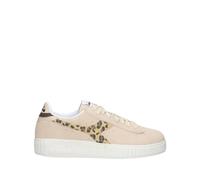 Diadora, Femme, Chaussures, Beige, Taille: 38 EU Game Step Suede Animalier Baskets
