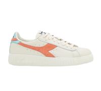 Diadora, Femme, Chaussures, Blanc, Taille: 36 1/2 EU Baskets en Cuir Blanc Style Premium