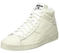 Diadora Game L Low Waxed, Sneaker Mixte, Blanc (White 01), 45 EU