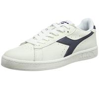 Diadora Game L Low Waxed, Sneakers Basses Mixte, C5262 Blanc Blue Sea Caspian40 EU
