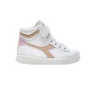 Diadora Game P High Girl PS Chaussure de Gymnastique, White Sand Beige, 31 EU