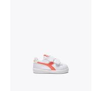 Diadora Garçon Fille Game P TD Girl Chaussure de Gymnastique, Fusion Coral White, 20.5 EU