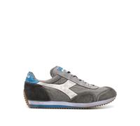 Diadora Heritage Equipe H Dirty Stone Wash Evo Baskets Mixte Couleur Gris Winter Sky, Gris, 40 UK