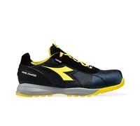 Diadora Homme Glove MDS MATRYX S1P HRO SRC Chaussure de Piste d'athlétisme, Classic Navy/Yellow, 42 EU