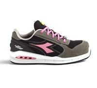 Diadora Utility Run Net AB Low S1PS, chaussures de sécurité unis 41 EU Gris Foncé/Noir/Fuchsia Gris Foncé/Noir/Fuchsia