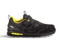 Diadora Homme Run Net AIRBOX Sandal S1P SRC Chaussure de Piste d'athlétisme, Black/Anthracite, 43 EU