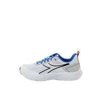 Diadora Homme Snipe Chaussure de Gymnastique, White Silver DD Princess Blue, 40.5 EU