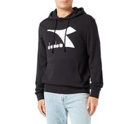 Diadora Hoodie Core, Noir, M Hommes