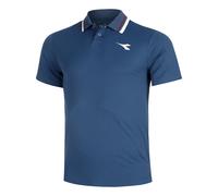Diadora Icon Polo Hommes-bleu foncé S