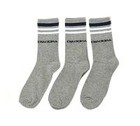 Diadora Lot de 3 paires de chaussettes de sport montantes D9090 Homme-Femme