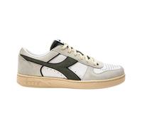Diadora - Magic Basket Low Suede Leather Baskets - Homme - Chaussures - Blanc - Taille: 43 EU