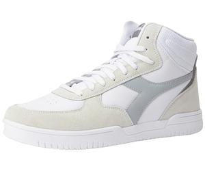 Diadora Men's Raptor High SL Gymnastics Shoe, White High Rise, 45 EU
