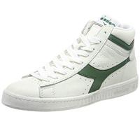 Chaussures Loisirs Unisexe Game L High Waxed, Sneakers Hautes Mixte, Vert/Blanc, 44