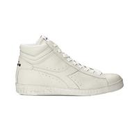 Diadora Mixte Game L High Waxed Baskets Hautes, Blanc White White White C6180, 38.5 EU