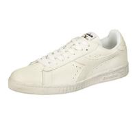Diadora Mixte Game L Low Waxed Sneaker, White (Blanc/Blanc), 44.5 EU