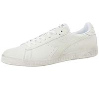 Diadora Mixte Game L Low Waxed Sneakers Basses, Blanc White White White C6180, 40 EU