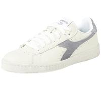 Diadora Mixte Game L Low Waxed Suede Pop Chaussure de Gymnastique, White Ultimate Gray, 43 EU