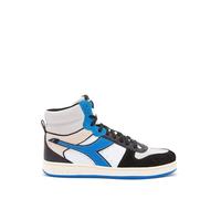 Diadora Mixte Magic Basket Mid Twin Chaussure de Gymnastique, White Royal Black, 44.5 EU