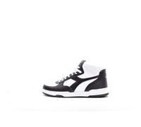 Diadora Mixte Raptor Mid Basket, White Black Black, 43 EU