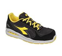 Diadora Mixte Run Airbox Chaussure de Protection Incendie et de sécurité, Noir, 44 EU