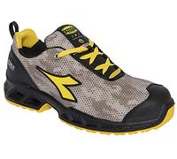 Diadora Shark Stable Impact Low S3 SRC ESD Chaussures Unisexe Adulte, Noir/Moon Rock, 44 EU, Black Moon Rock, 44 EU