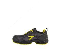 Diadora Mixte Shark Stable Impact Low S3 SRC ESD Basket, Noir/Gris, 43 EU