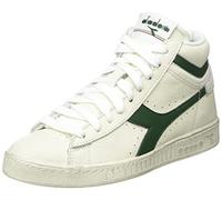 Diadora Mixte Sneaker, Cuir, Blanc et Feuillage, 44.5 EU