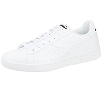 Diadora Mixte TORNEO Baskets, Blanc/Blanc/Noir, 45 EU