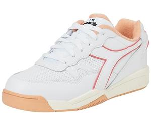 Diadora Mixte Winner Chaussure de Gymnastique, White Pale Peach, 40.5 EU