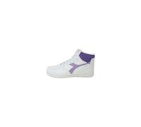 Diadora Raptor Mid PS, Baskets Unisexe-Enfants et Garçons, D0683 Wht Purple Rose Passion Flower, 37 EU