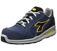 Diadora Run Net Airbox Low S3 SRC, Chaussure de Piste d'athlétisme Homme, Bleu Cosmos Bleu Cosmos, 46 EU